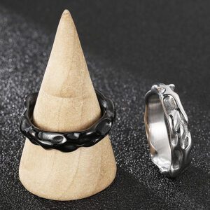 Ассиметричное кольцо из стали
